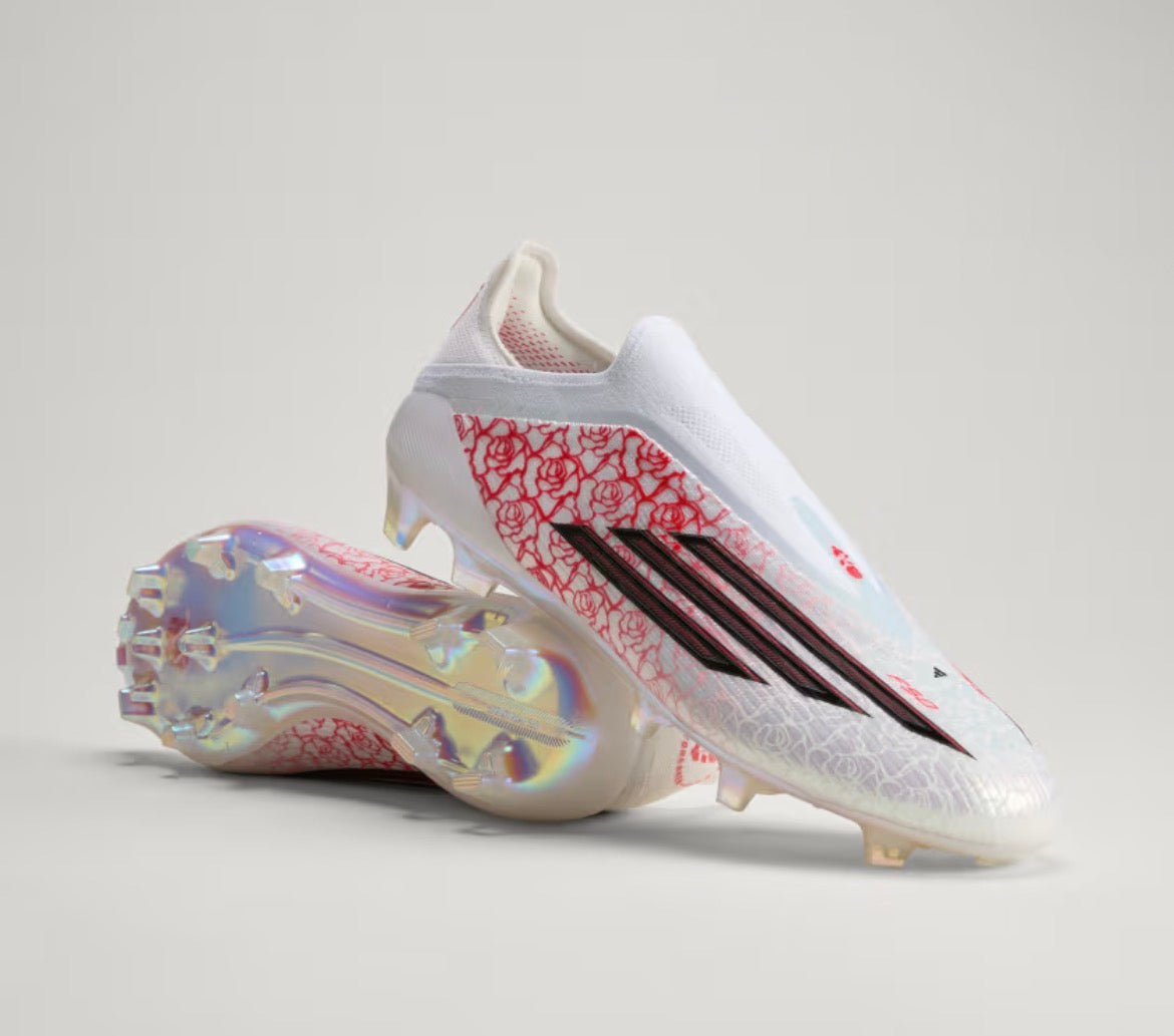 F50 ELITE LAMINE YAMAL LACELESS FIRM GROUND FOOTBALL BOOTS