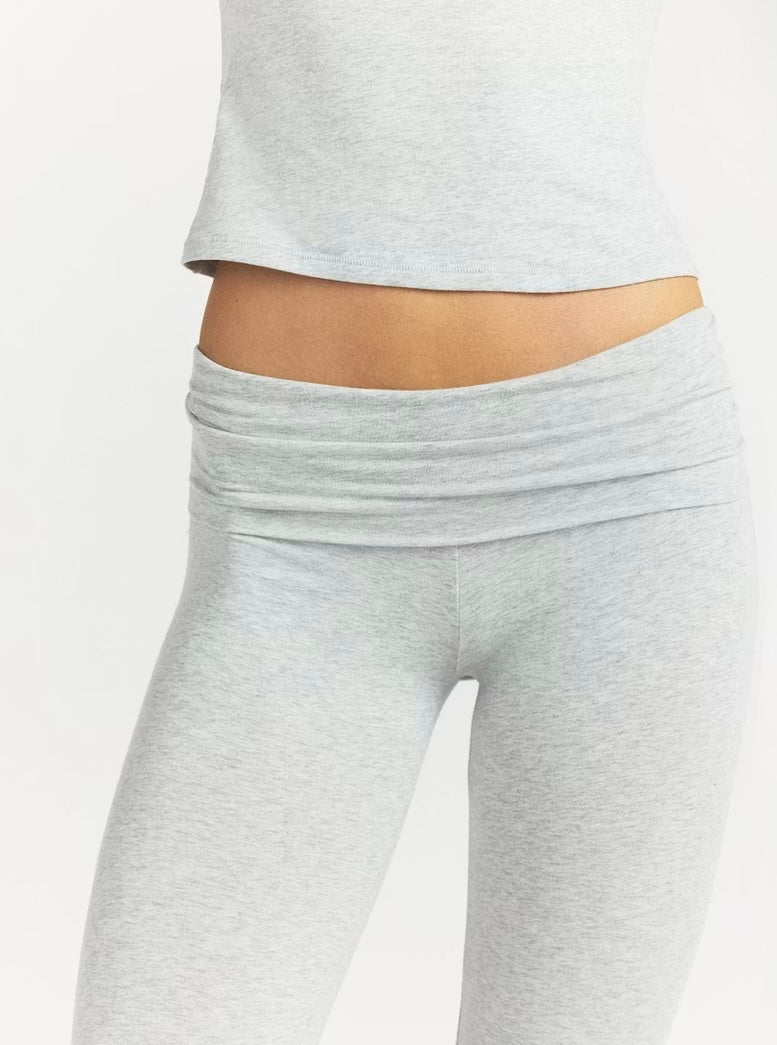 SKIMS TWO PIECE TUBE TOP AND FOLD-OVER  PANTS