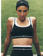 ALO AIR BRUSH BETTER TOGETHER TWO PIECE BRA AND LEGGINGS