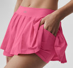ALO DOUBLE OR NOTHING TENNIS SKIRT