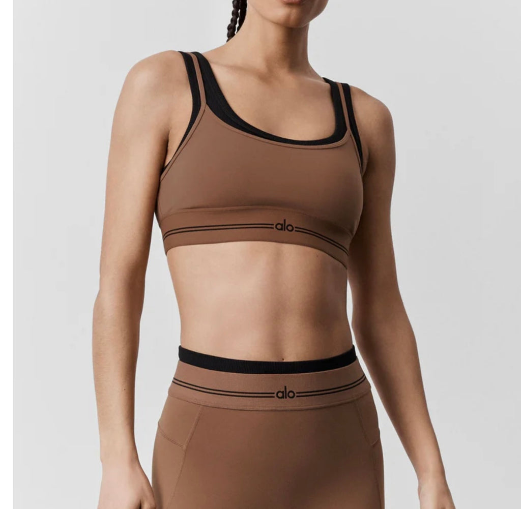 ALO AIR BRUSH BETTER TOGETHER TWO PIECE BRA AND LEGGINGS