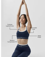 ALO AIR BRUSH BETTER TOGETHER TWO PIECE BRA AND LEGGINGS